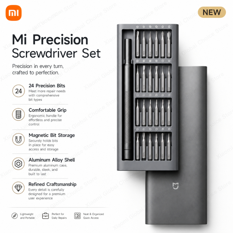 Xiaomi Kitchen Gadgets - Set di cacciaviti di precisione Xiaomi