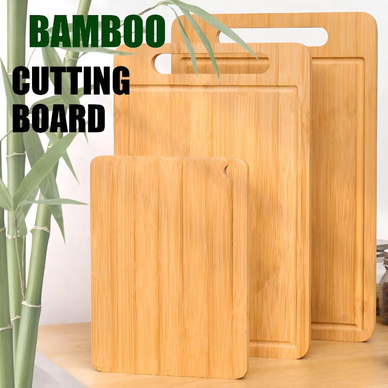 Bamboo Cutting Board - Tagliere da Cucina in Legno, Tagliere