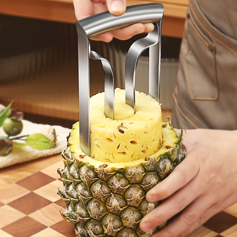 Kitchen Gadgets And Tools - Sbucciatore per Ananas, Affettatore e Tagliatore