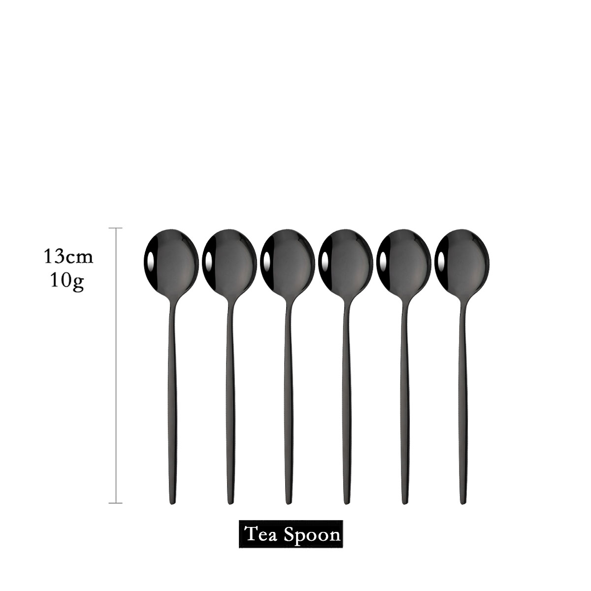 Kitchen Gadgets Gold - 6 pezzi mini cucchiai per tè