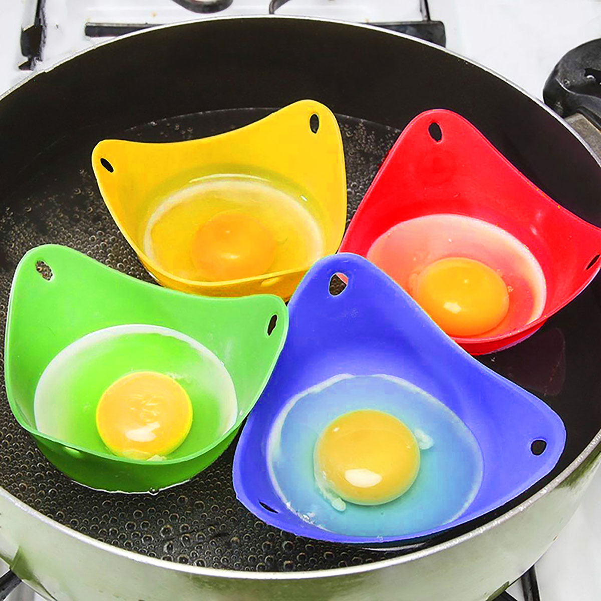 Kitchen Gadgets Air Fryer - Tazze per bracconiere per uova in