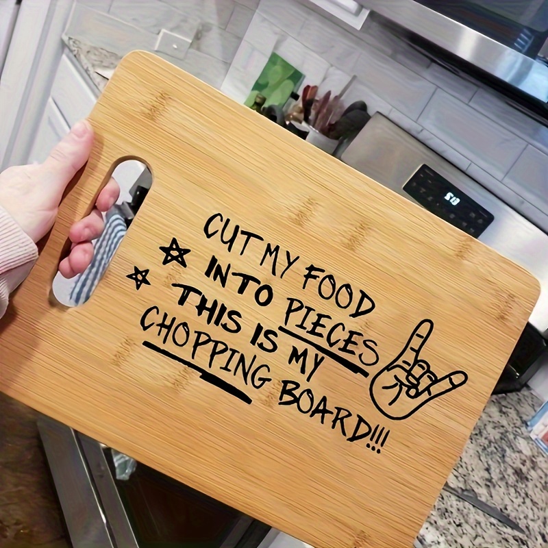 Bamboo Cutting Board - Tagliere, tagliere inciso, taglieziona il mio