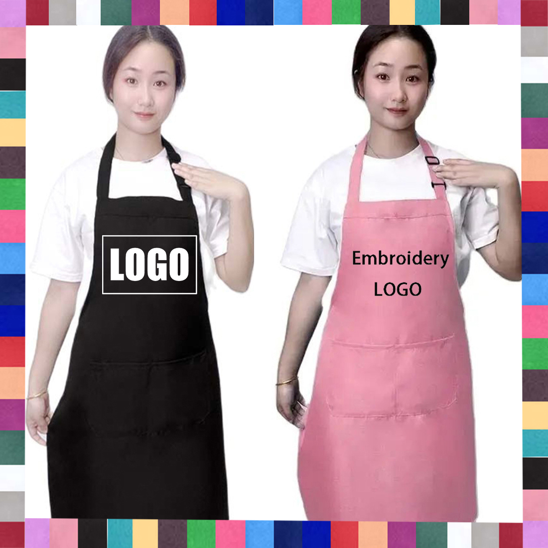 Kitchen Gadgets For Women - Grembiuli con LOGO personalizzato in 18