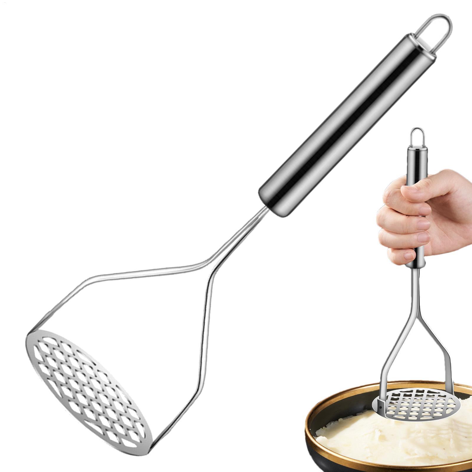 Potato Masher Ricer - Schiacciapatate in Acciaio Inox, Pressa per