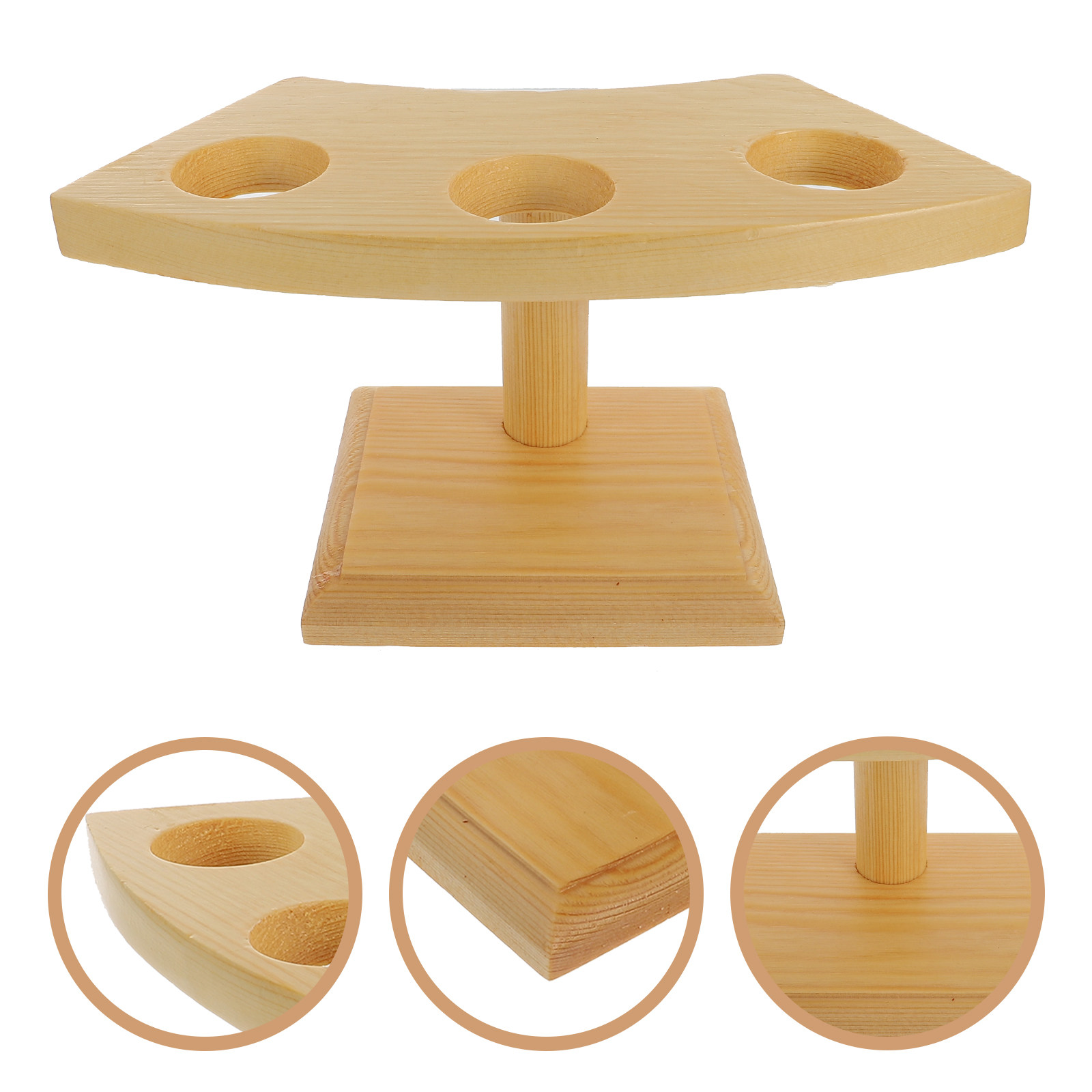 Kitchen Gadgets Gold - Supporto in Legno per Coni Gelato,