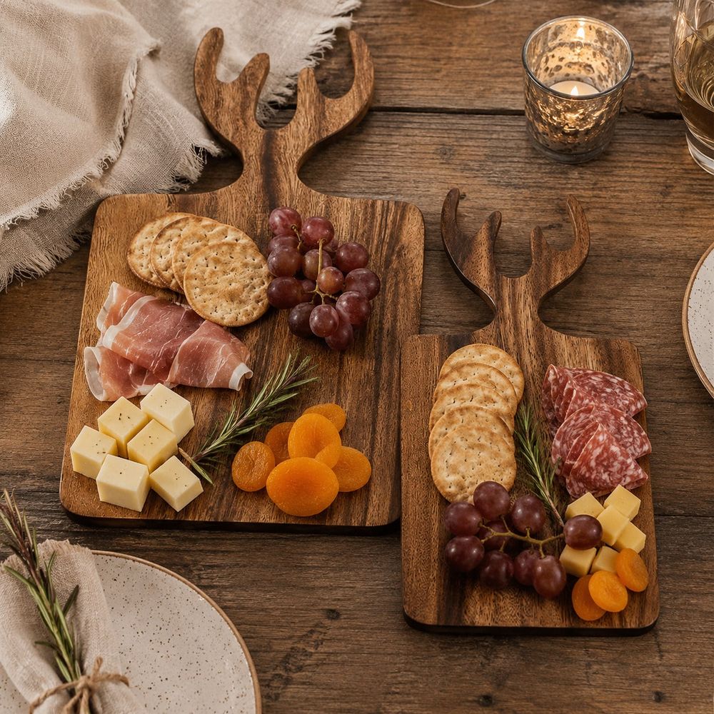 Bamboo Cutting Board - Tagliere in teak a forma di