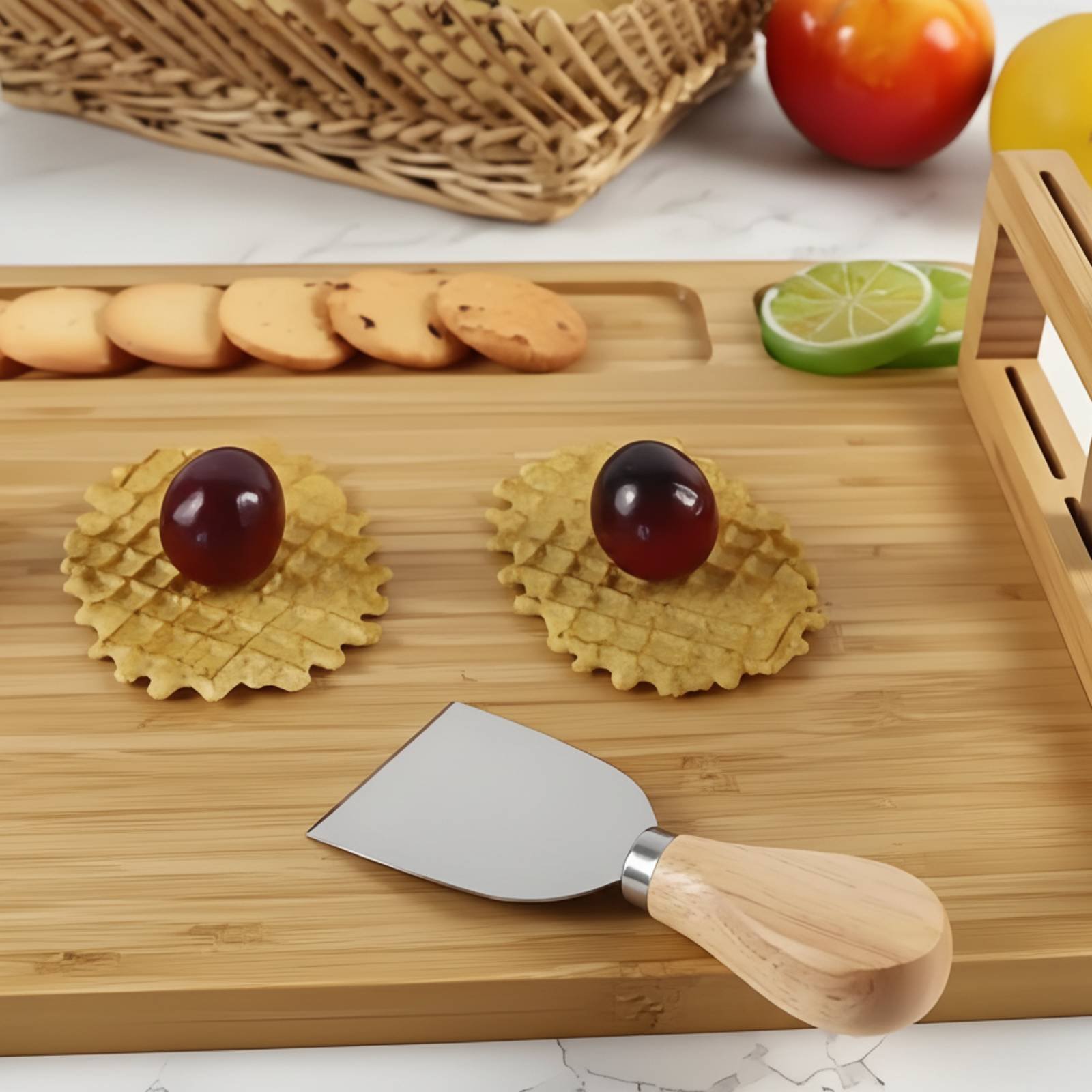 Bamboo Cutting Board - Set di 6 Pezzi: Tagliere in