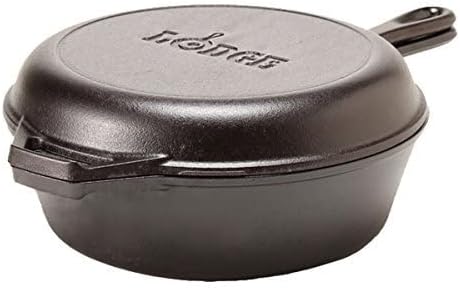 Set di pentole in ghisa 2-in-1 - Cast Iron Skillet recensione e prezzo