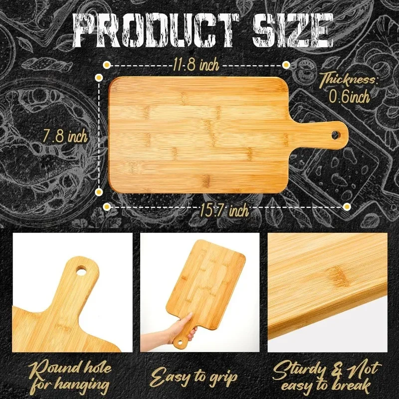 Tagliere in bambù con manico T - Bamboo Cutting Board recensione e prezzo