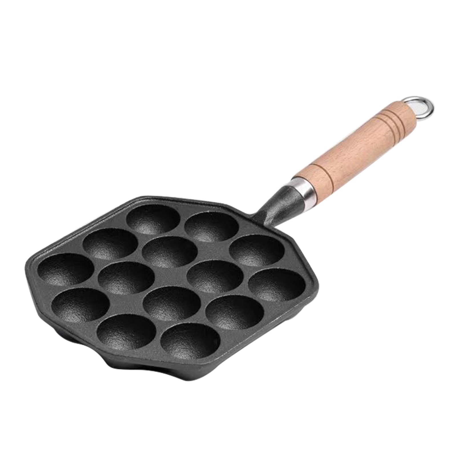 14 fori Takoyaki Pan antiadere - Cast Iron Skillet recensione e prezzo