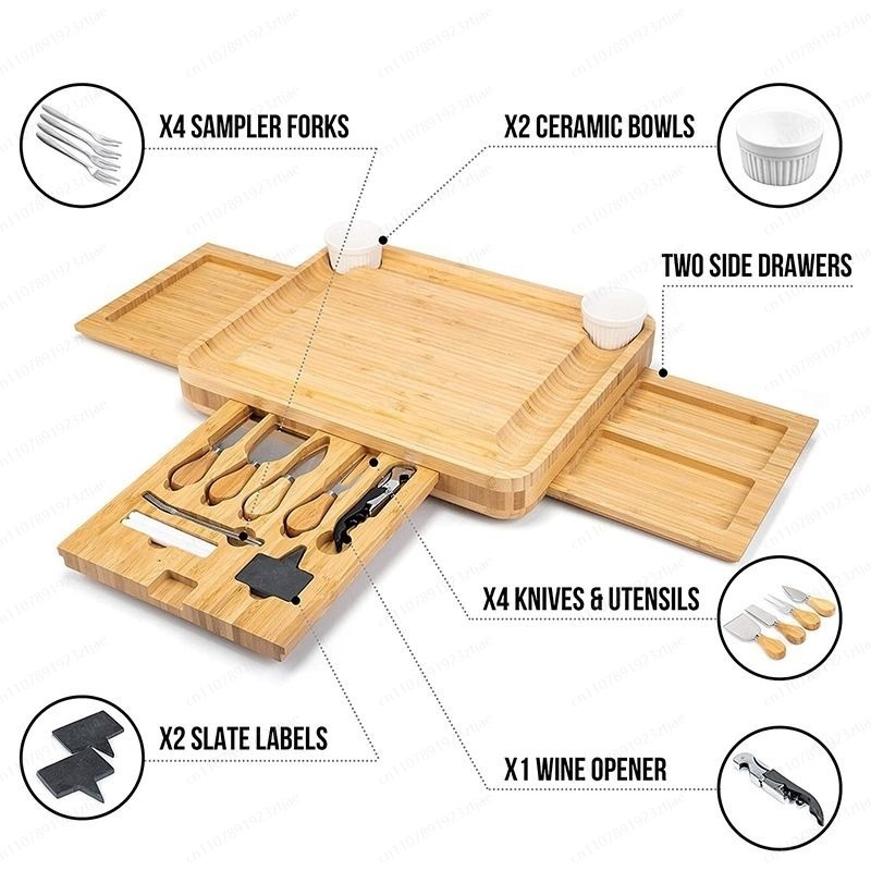 Set di Taglieri e Vassoi in Ba - Bamboo Cutting Board recensione e prezzo