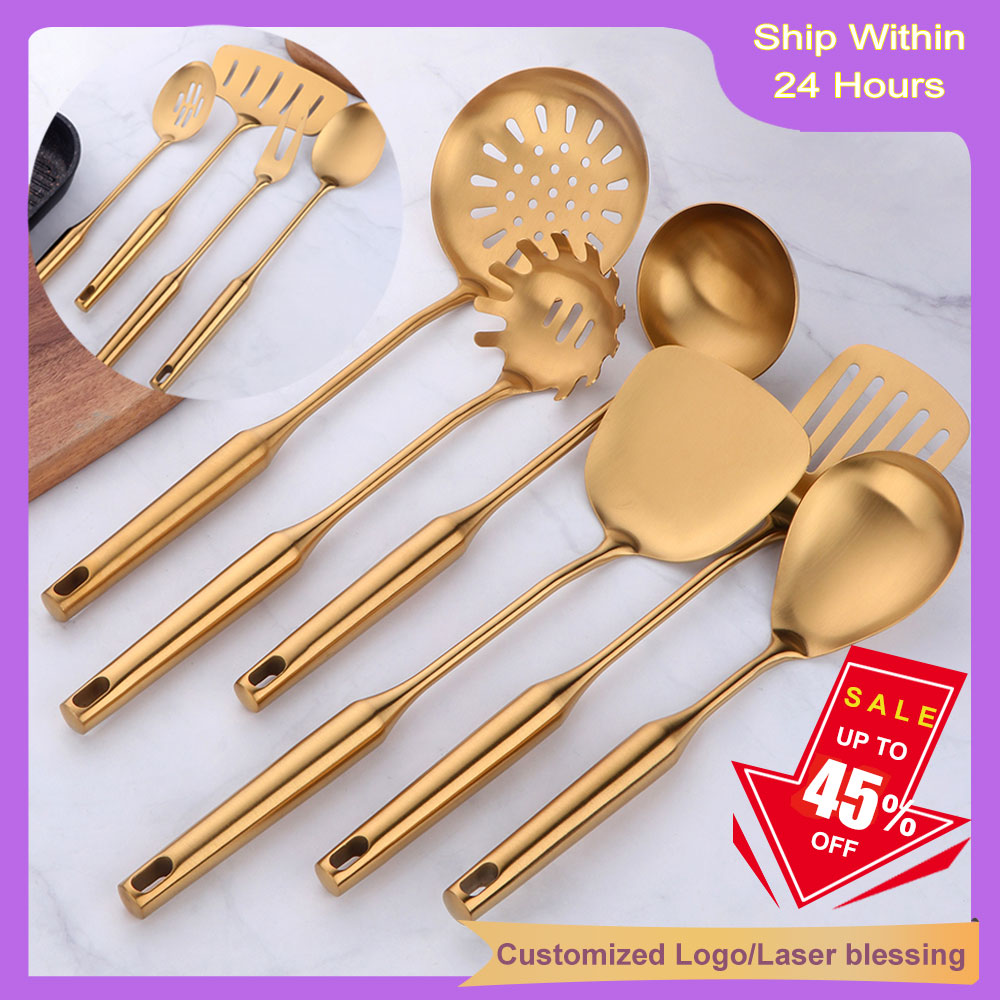 Pentole dorate utensili da cuc - Kitchen Gadgets Gold recensione e prezzo