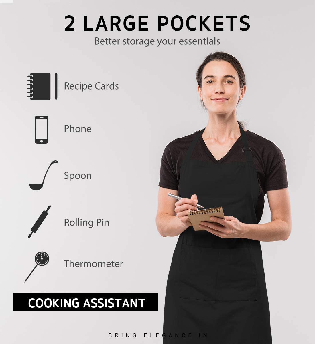 Grembiuli con LOGO personalizz - Kitchen Gadgets For Women recensione e prezzo