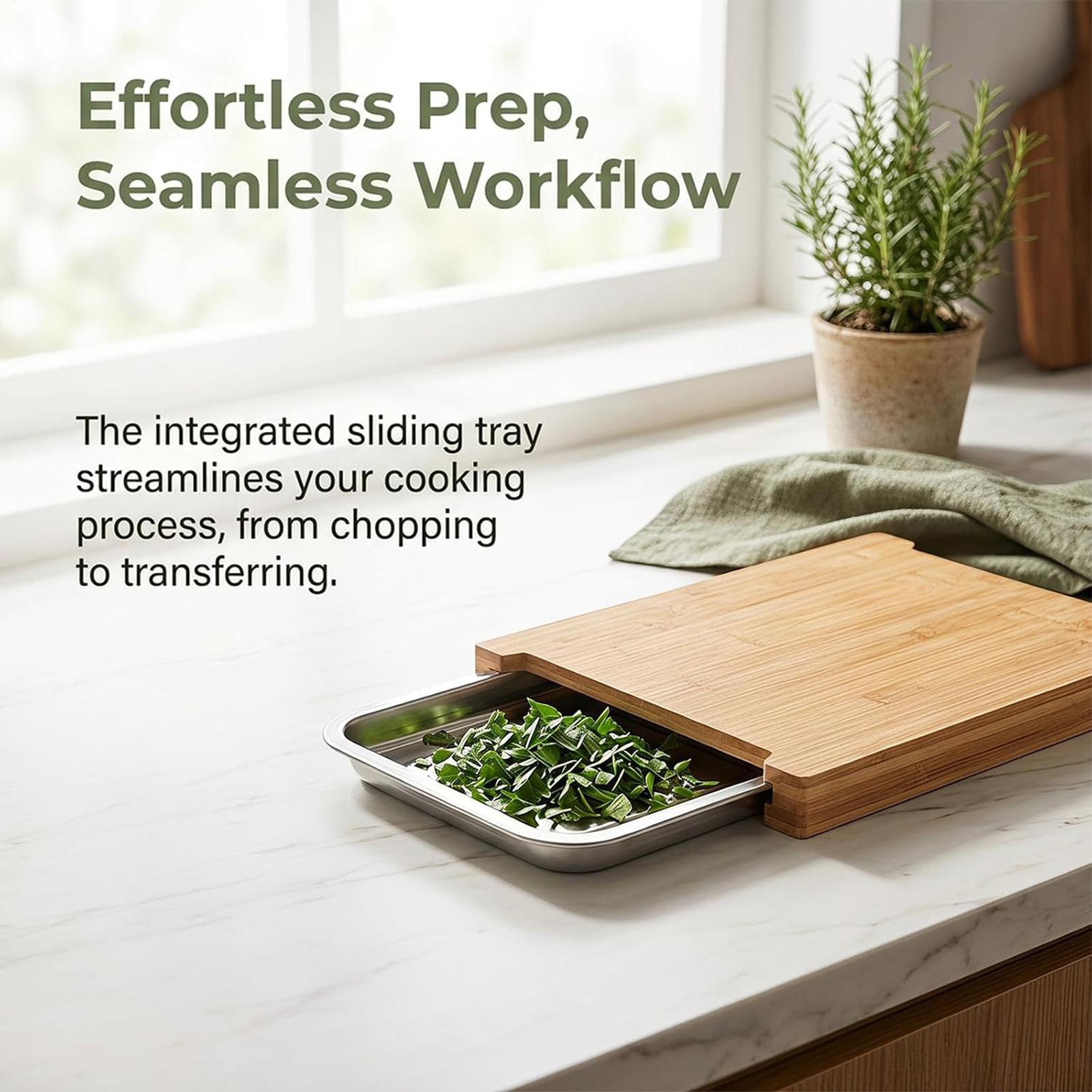 Tagliere in Legno Antiscivolo  - Bamboo Cutting Board recensione e prezzo