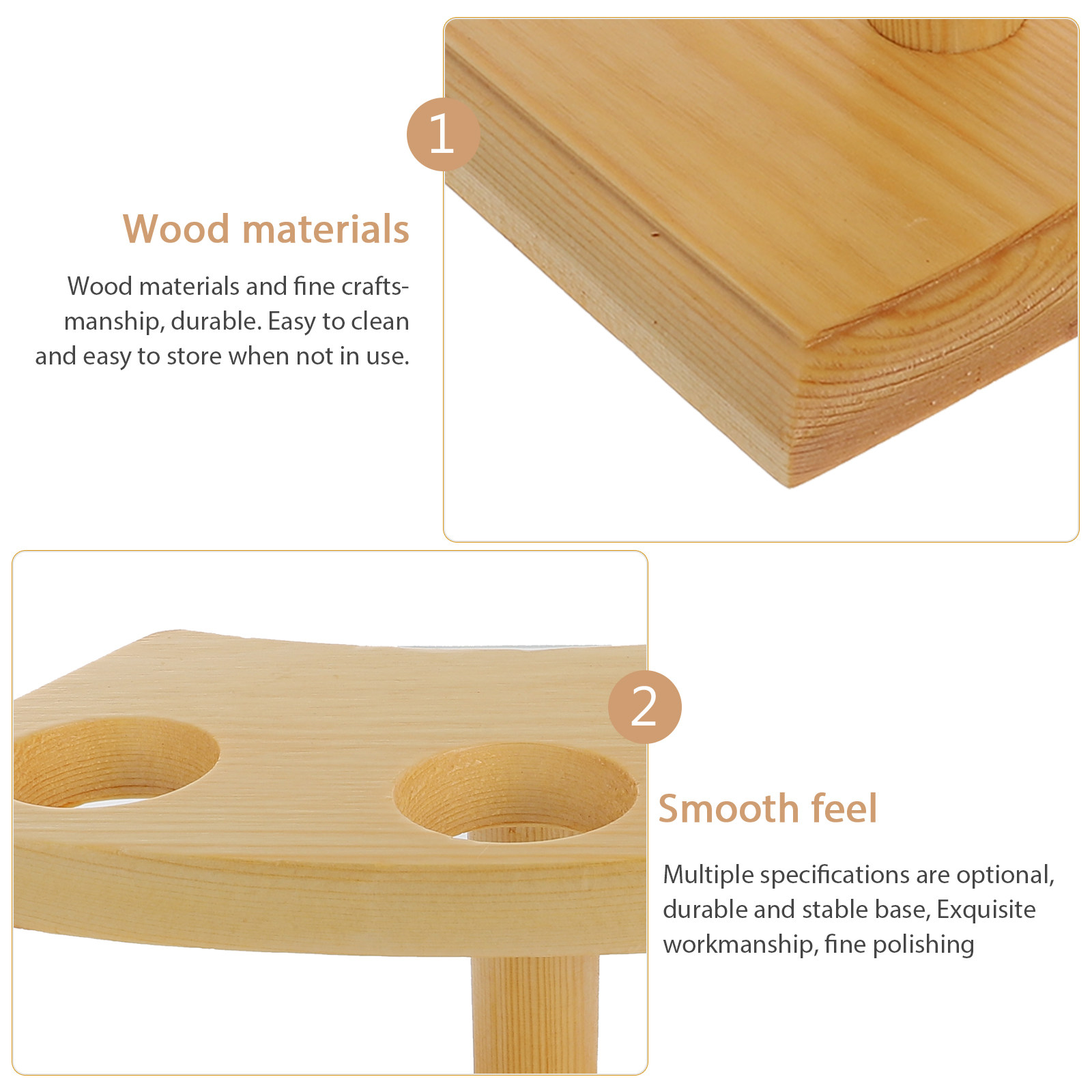 Supporto in Legno per Coni Gel - Kitchen Gadgets Gold recensione e prezzo