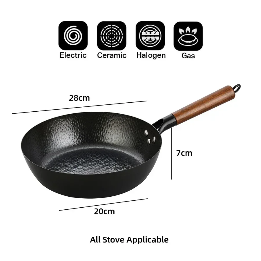 Padella Wok in ferro di alta q - Cast Iron Skillet recensione e prezzo