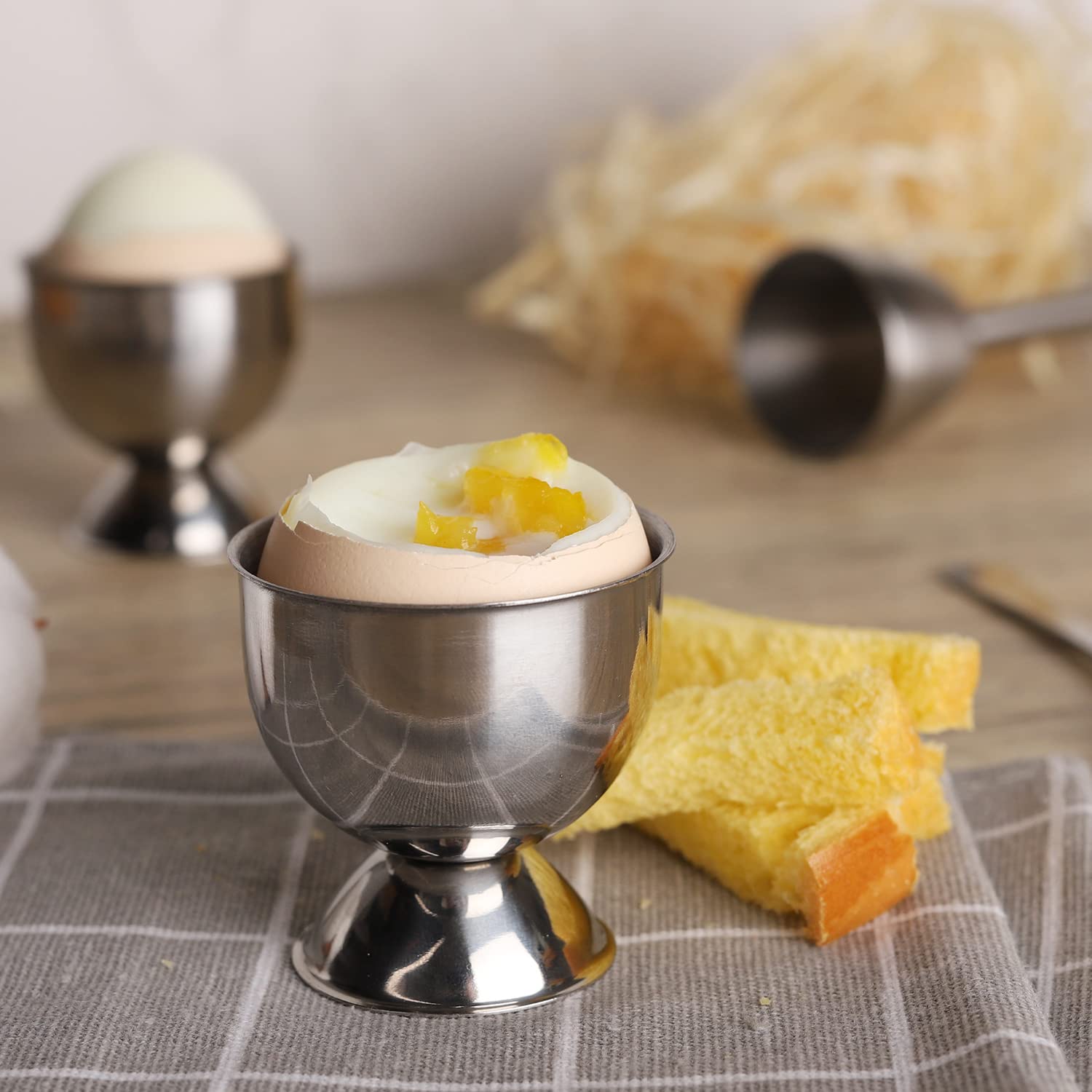Set di tazze per uova in accia - Kitchen Gadgets For Gifts recensione e prezzo