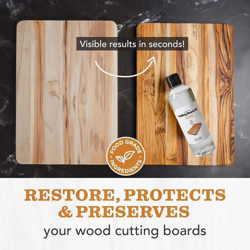 Olio minerale per taglieri di  - Bamboo Cutting Board recensione e prezzo