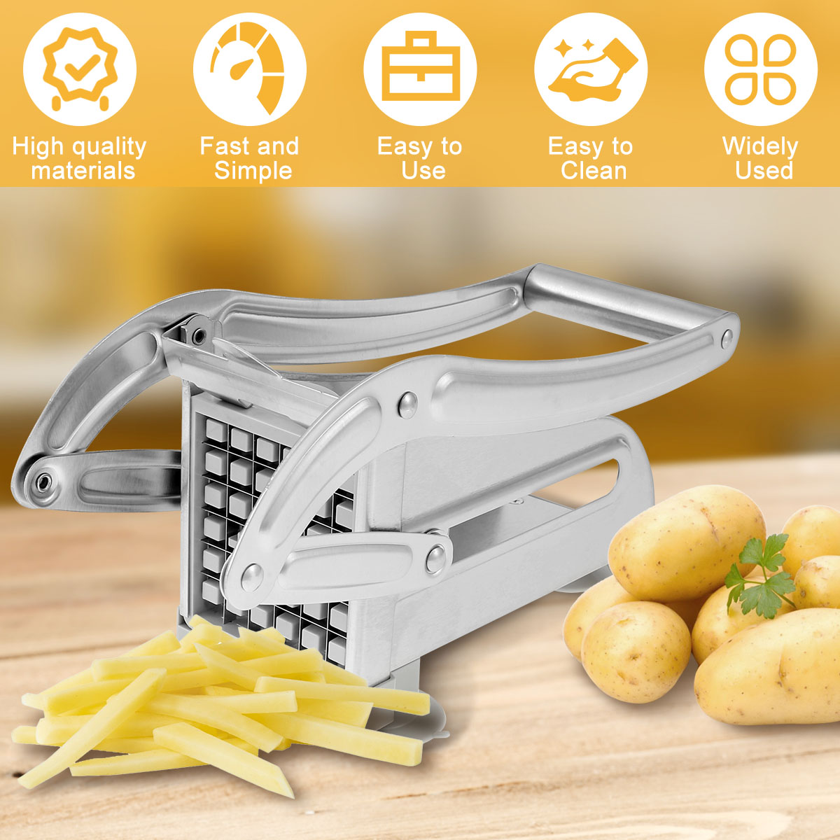 Taglierina per patatine fritte - Potato Masher Ricer recensione e prezzo