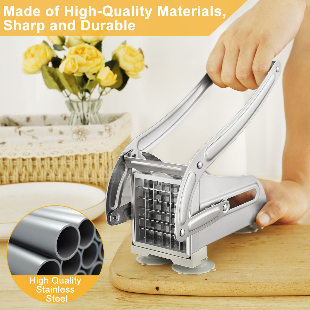 Taglierina per patatine fritte - Potato Masher Ricer recensione e prezzo