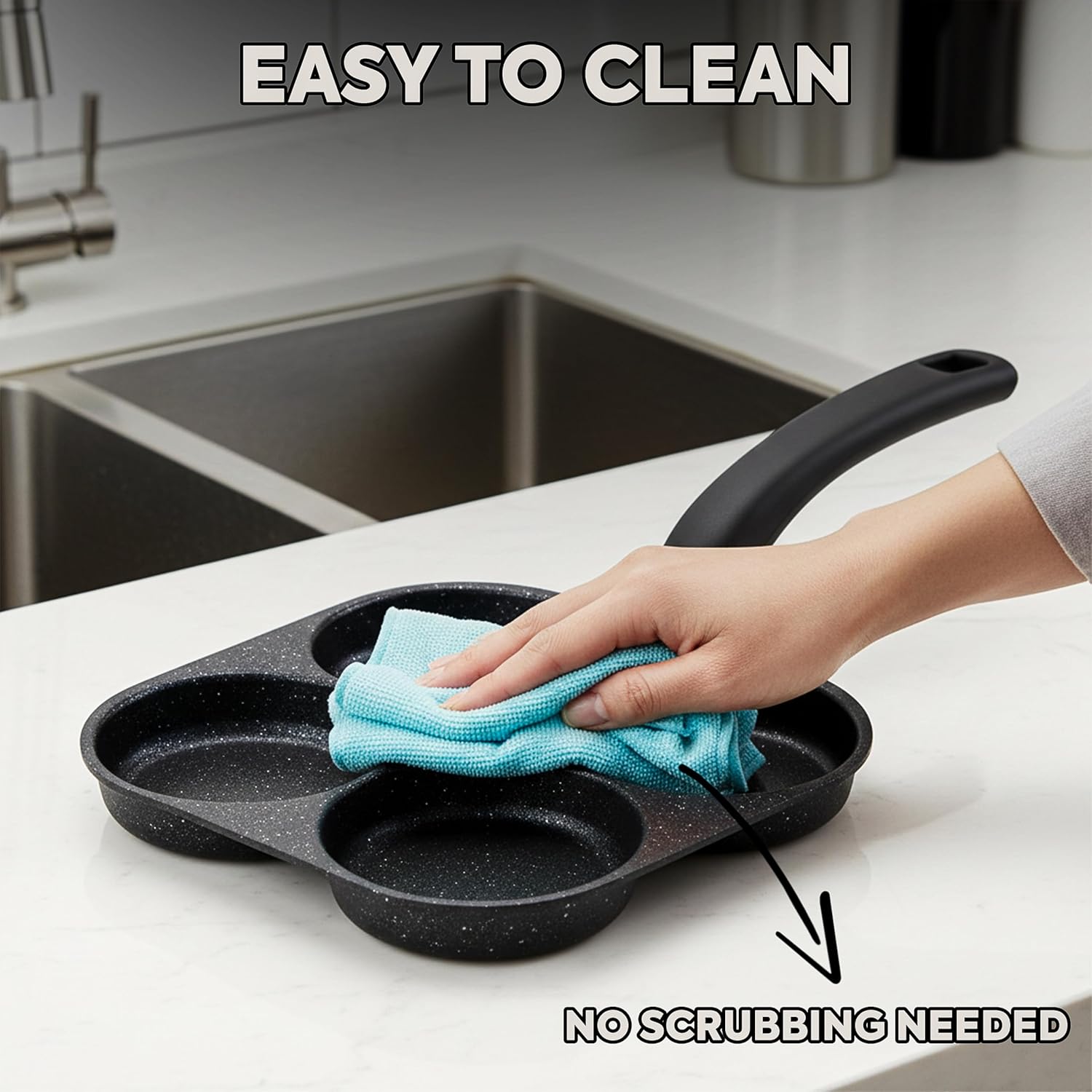 Padella Antiaderente per Uova  - Cast Iron Skillet recensione e prezzo