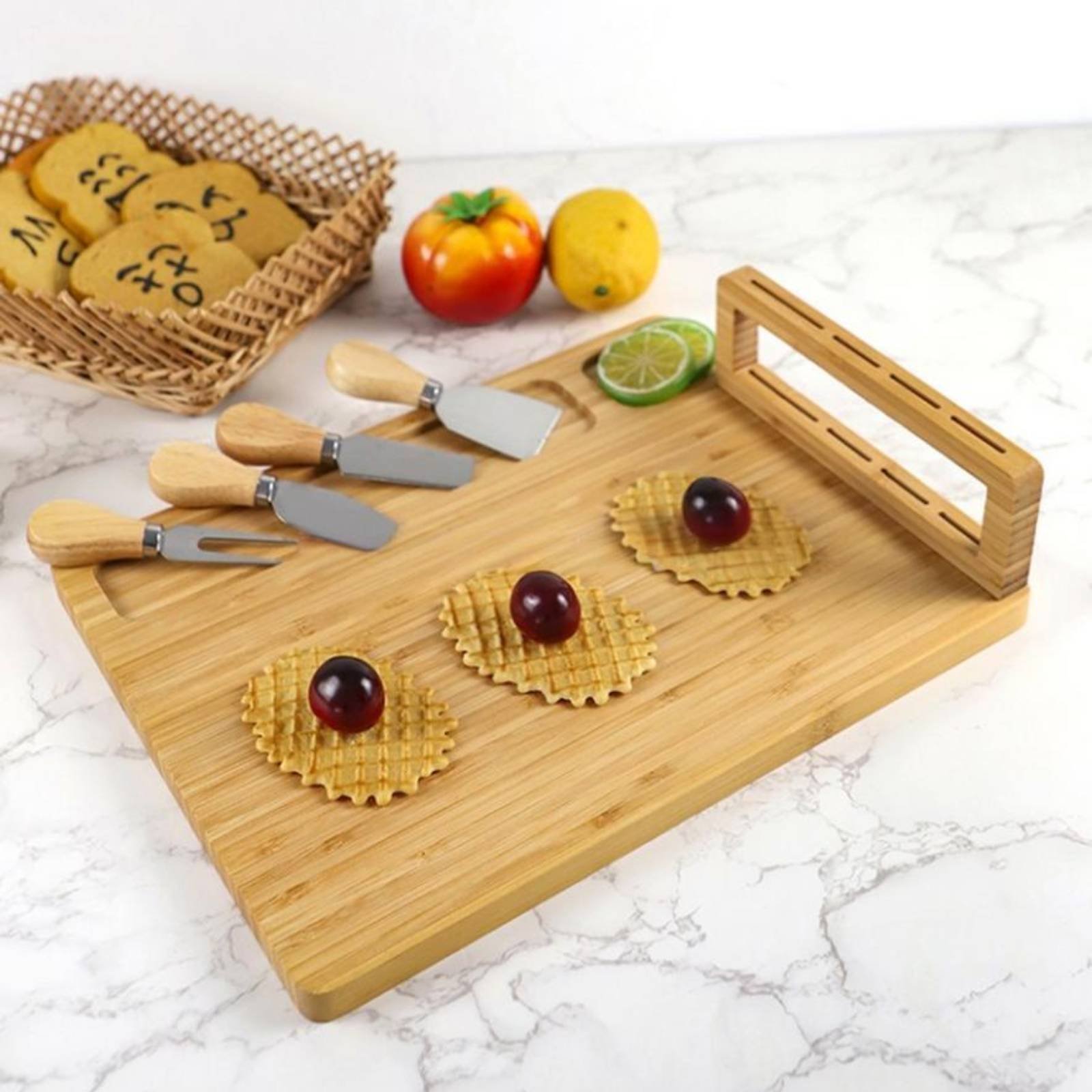 Set di 6 Pezzi: Tagliere in Ba - Bamboo Cutting Board recensione e prezzo