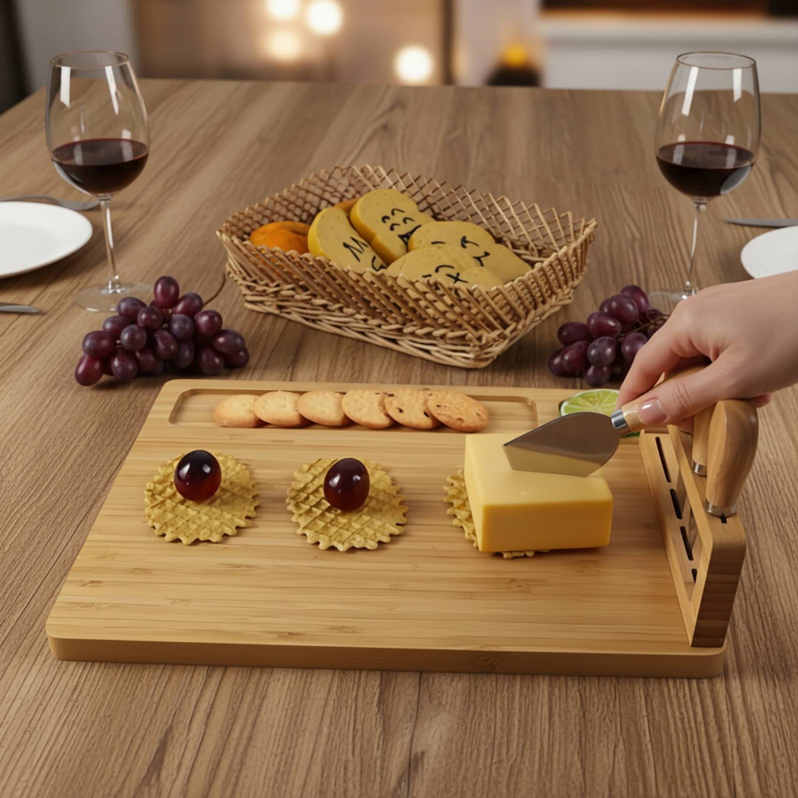 Set di 6 Pezzi: Tagliere in Ba - Bamboo Cutting Board recensione e prezzo